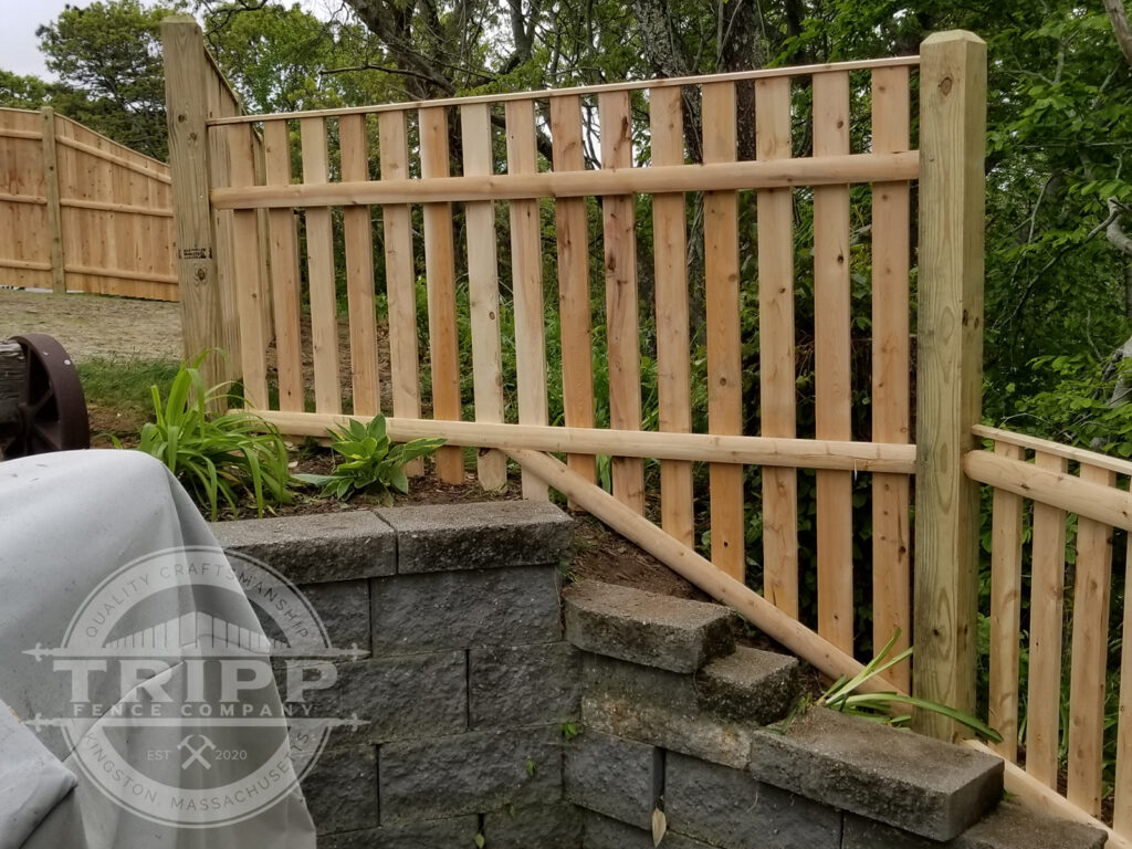 Pressure-Treated Pine Fence