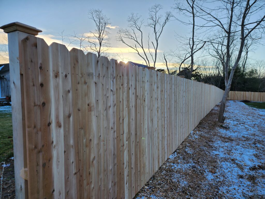Wood Fence Installation | Cap and Trim Fence Installation | Privacy Fence Installation | Residential Fence Company | Tripp Fence Company